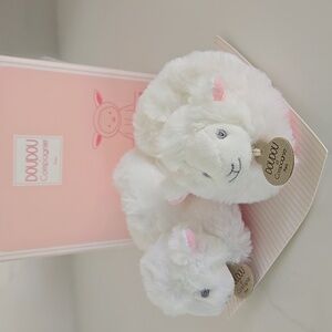 DouDou Compagnie Paris Baby Lamb Slipper Booties NEW